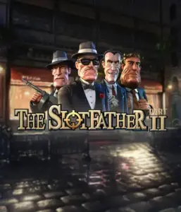 Dive into the shadowy world of The Slotfather Part II game by Betsoft, highlighting a lineup of iconic mafia characters set against a shadow-lit urban backdrop. This graphic depicts the dramatic theme of the mobster lifestyle with its detailed character design and evocative setting. Ideal for players attracted to mafia stories, delivering a gripping gaming experience. 